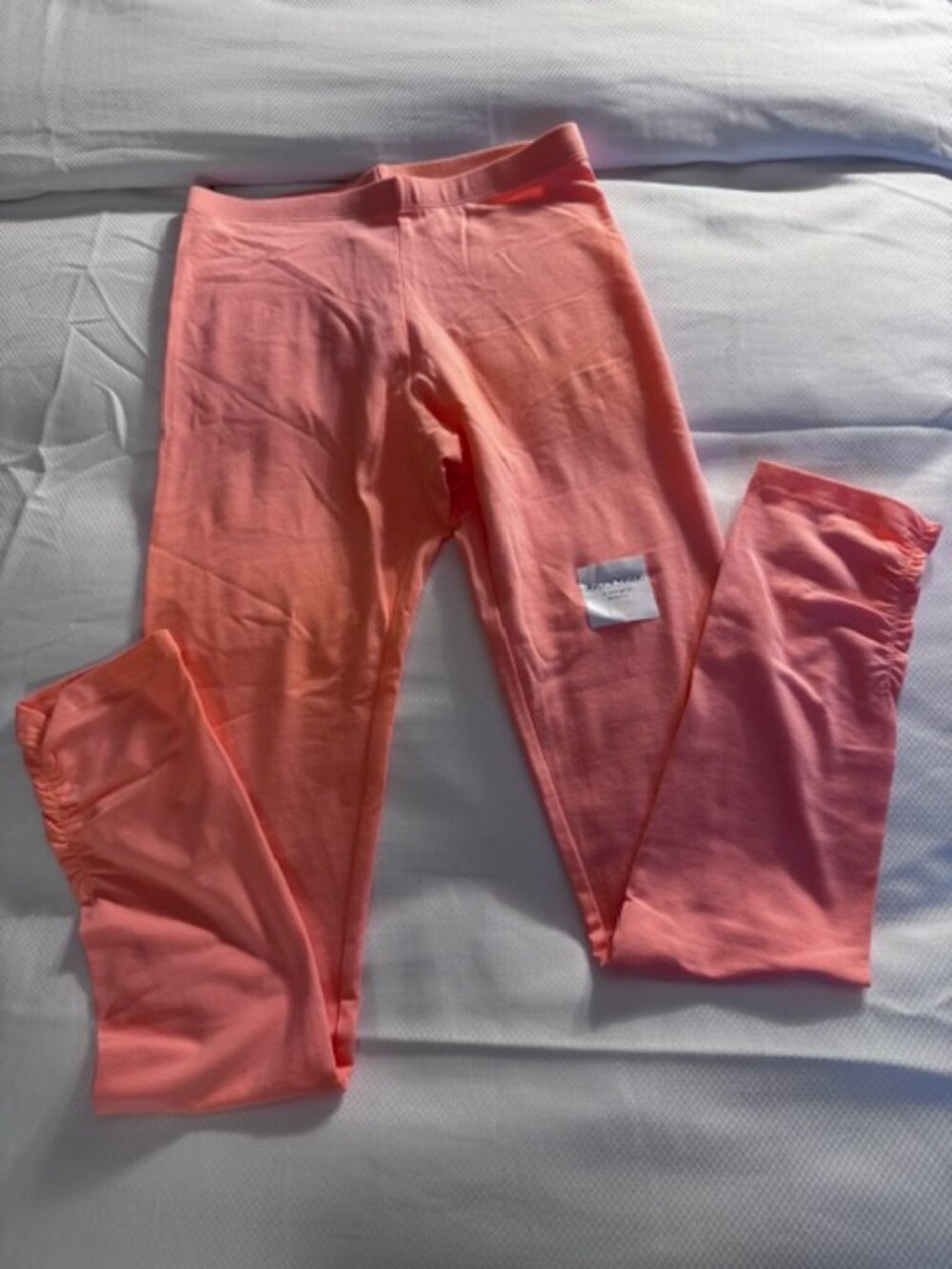 Orange Lands End Leggings XL/14-16 Girls